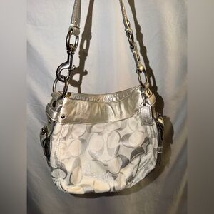 Coach Silver Y2K Shoulder Bag